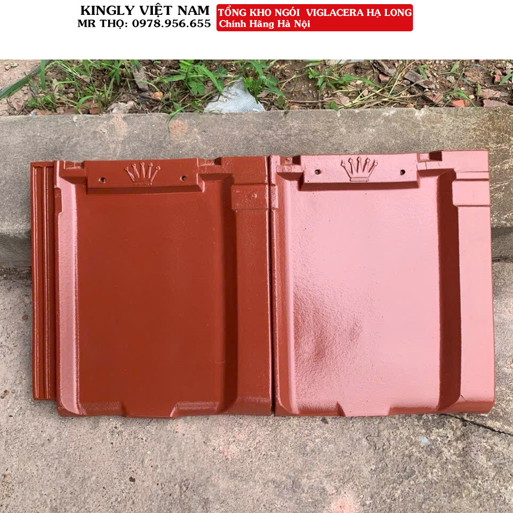 Ngói phẳng KENTOZA VIGLACERA HẠ LONG S99 Loại A1